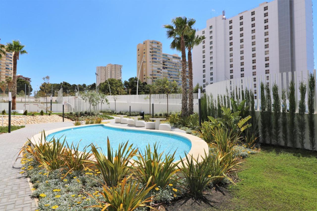 Sunset Waves 18-35 Poniente Beach Resort Benidorm Eksteriør billede