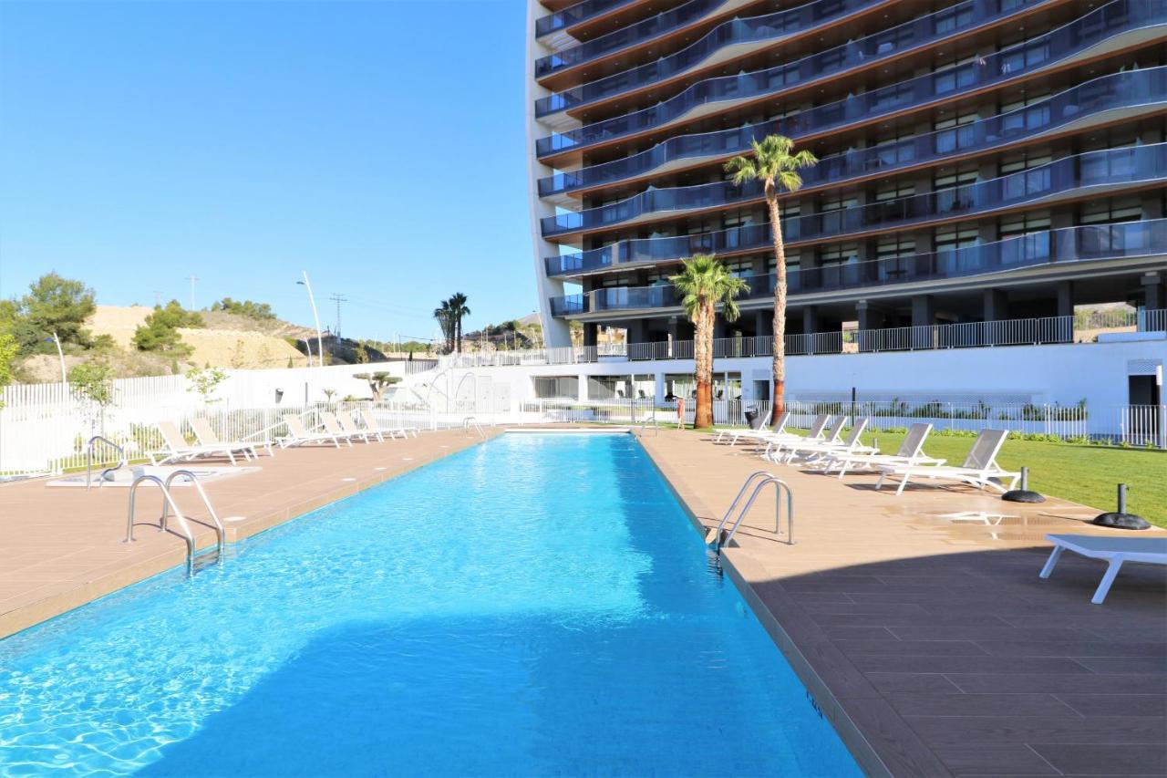 Sunset Waves 18-35 Poniente Beach Resort Benidorm Eksteriør billede