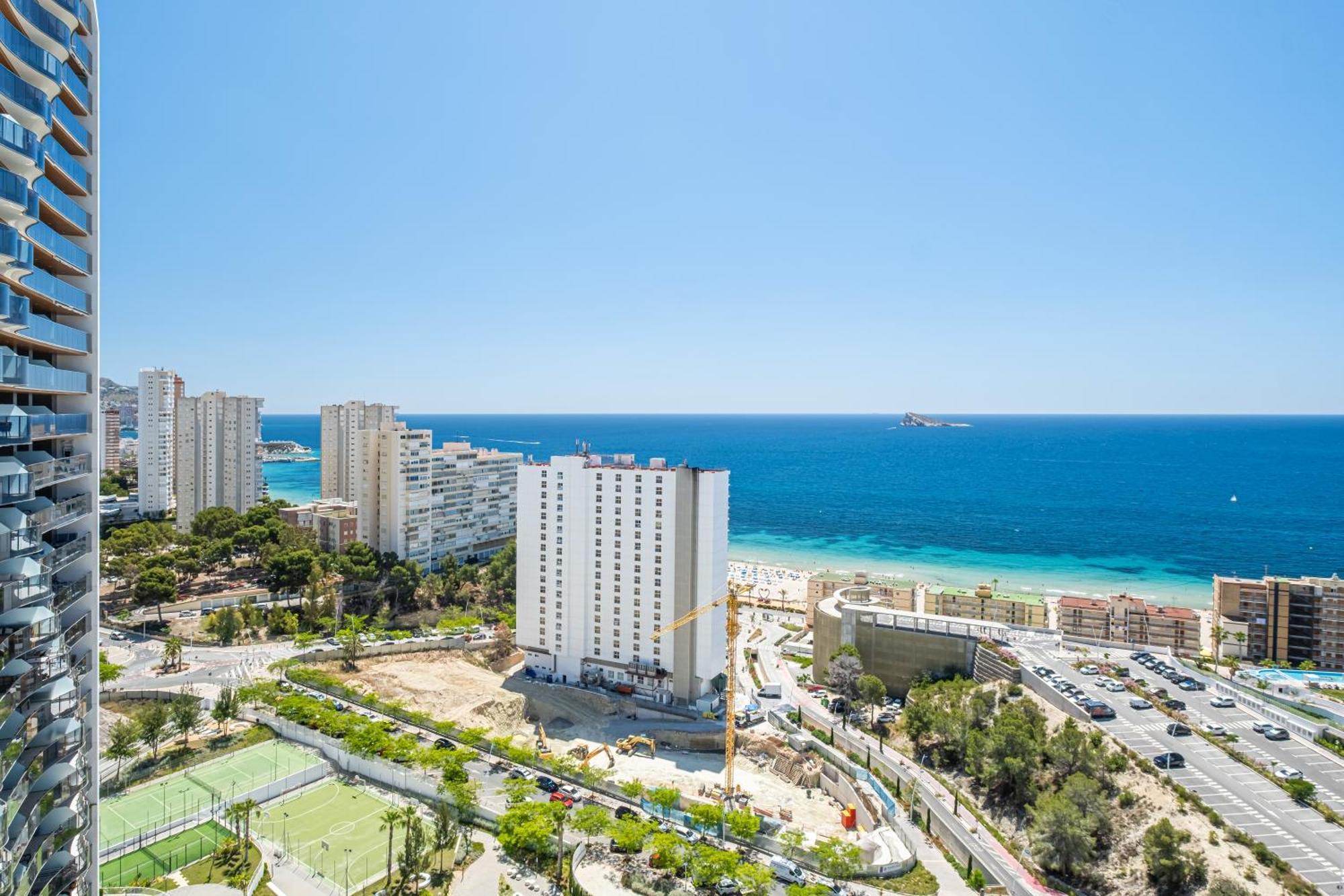 Sunset Waves 18-35 Poniente Beach Resort Benidorm Eksteriør billede
