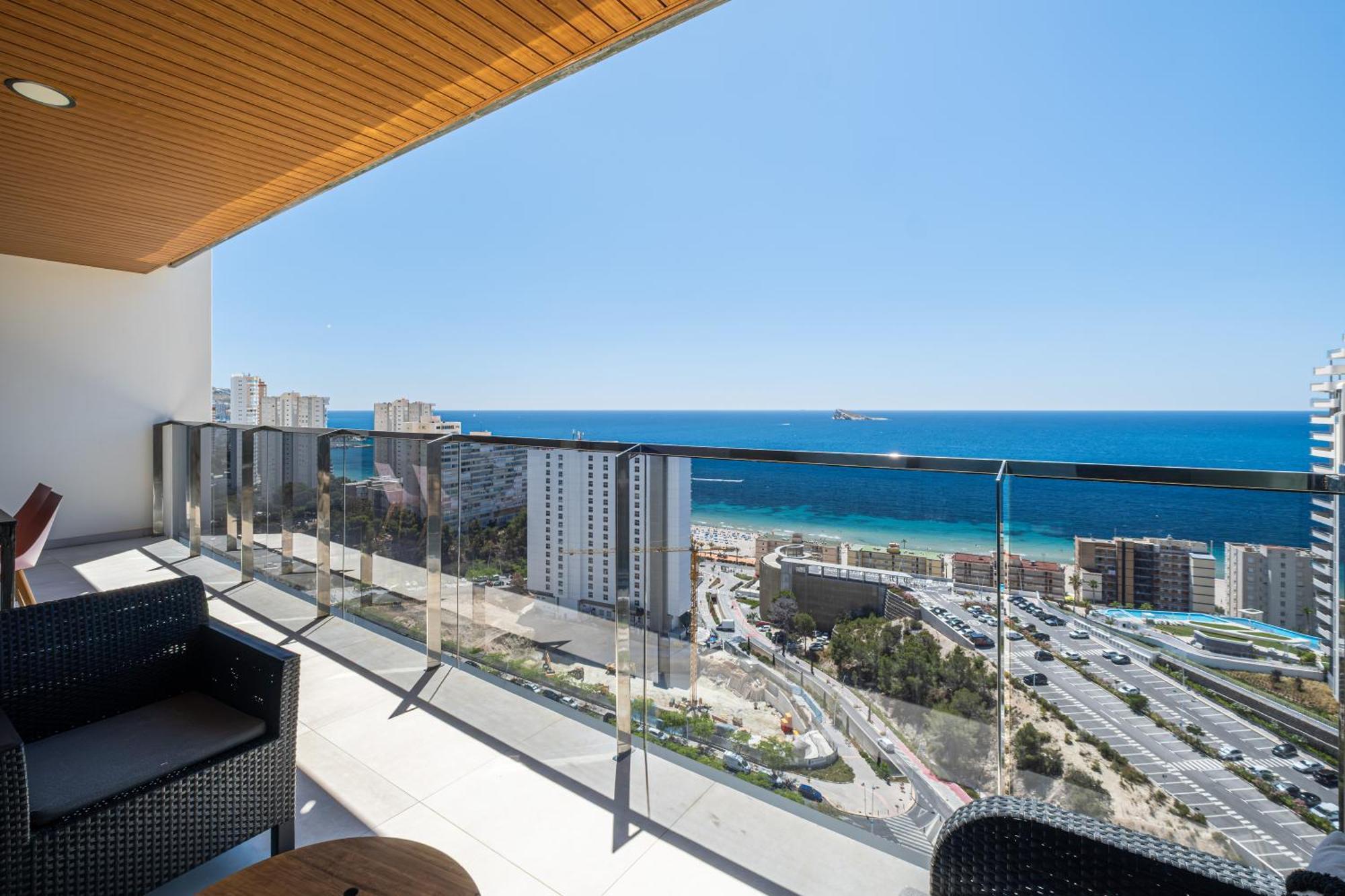 Sunset Waves 18-35 Poniente Beach Resort Benidorm Eksteriør billede